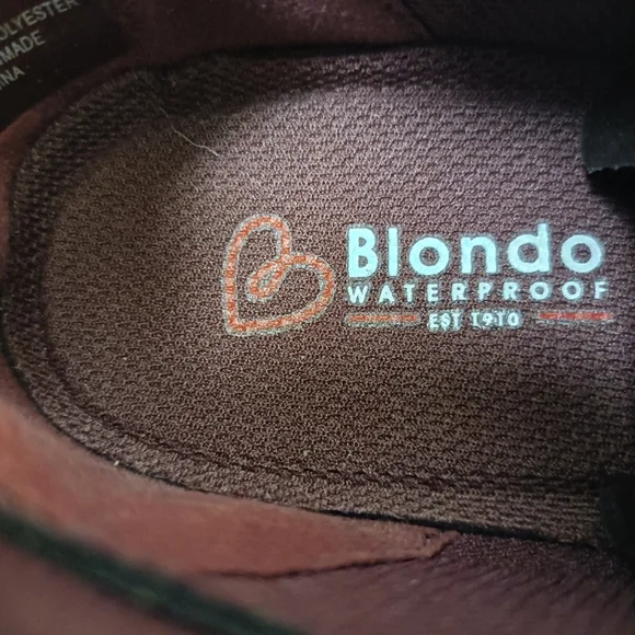 Blondo Kanon Rhinestones Sneakers Casual Upscale Athletic Shoes Size 7.5 Maroon - Picture 11 of 17